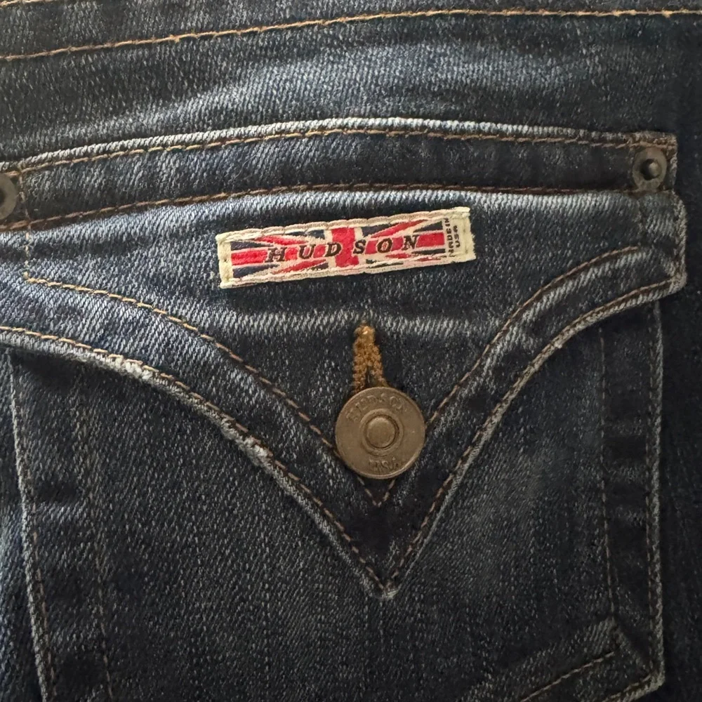 HUDSON | Signature Bootcut Jeans Denim Sz 26 - Picture 7 of 12